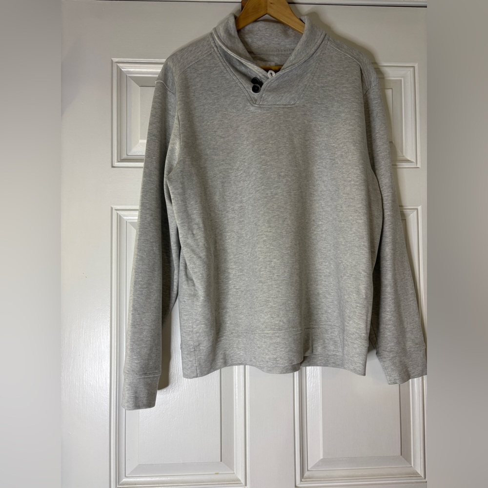 Tommy Bahama Gray Men's Cardigan Sweater Layering Piece Cozy‎ Preppy Size Medium